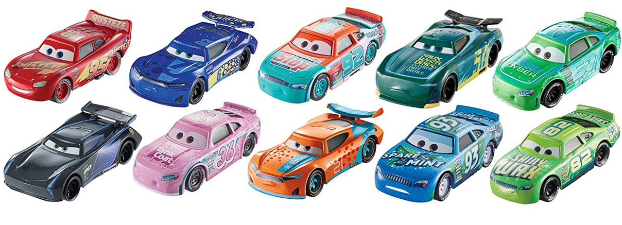 cars 3 diecast 11 pack