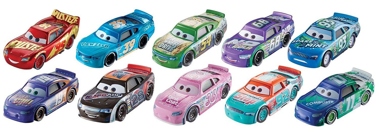 cars 3 diecast 10 pack