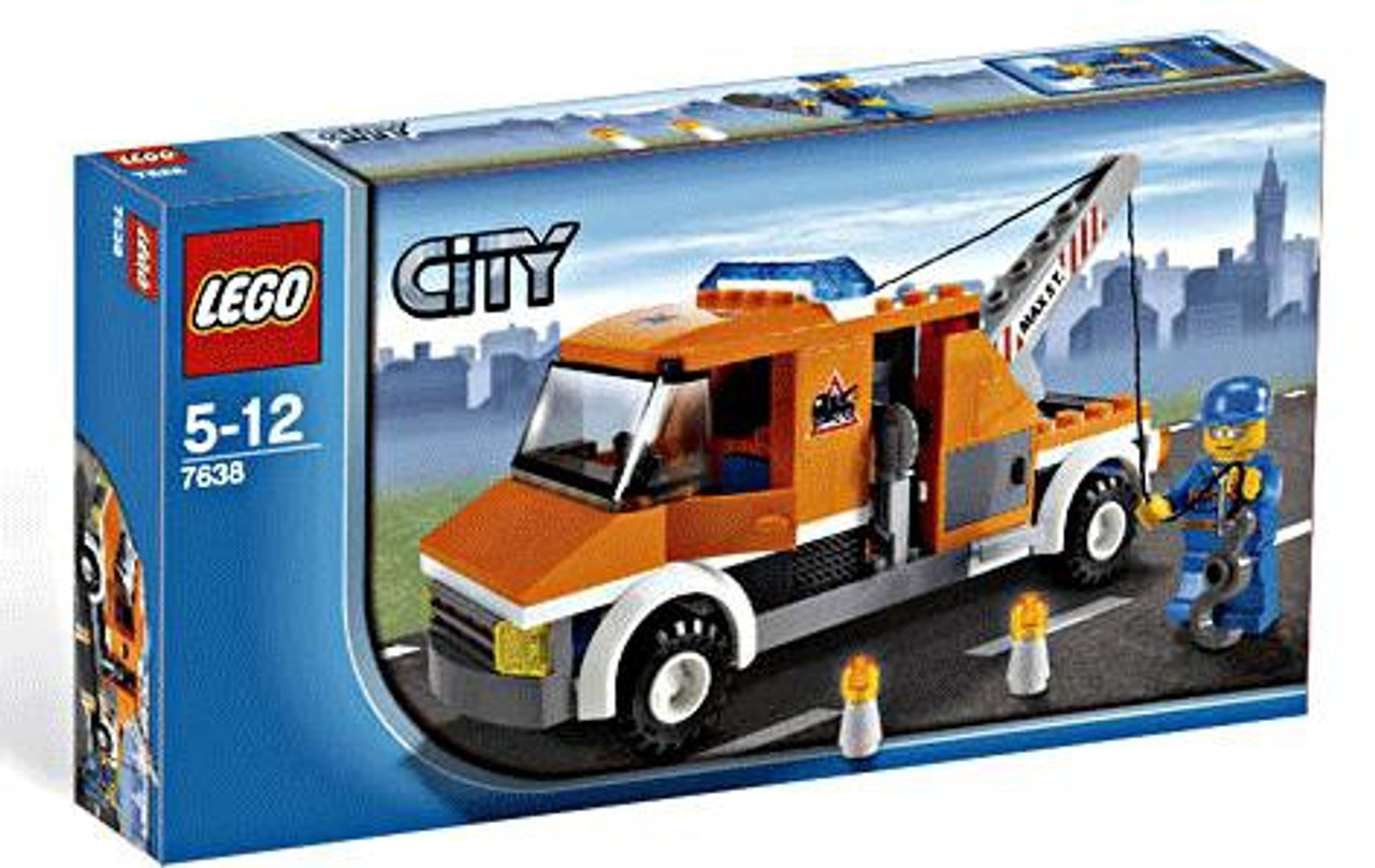 tow truck trouble lego