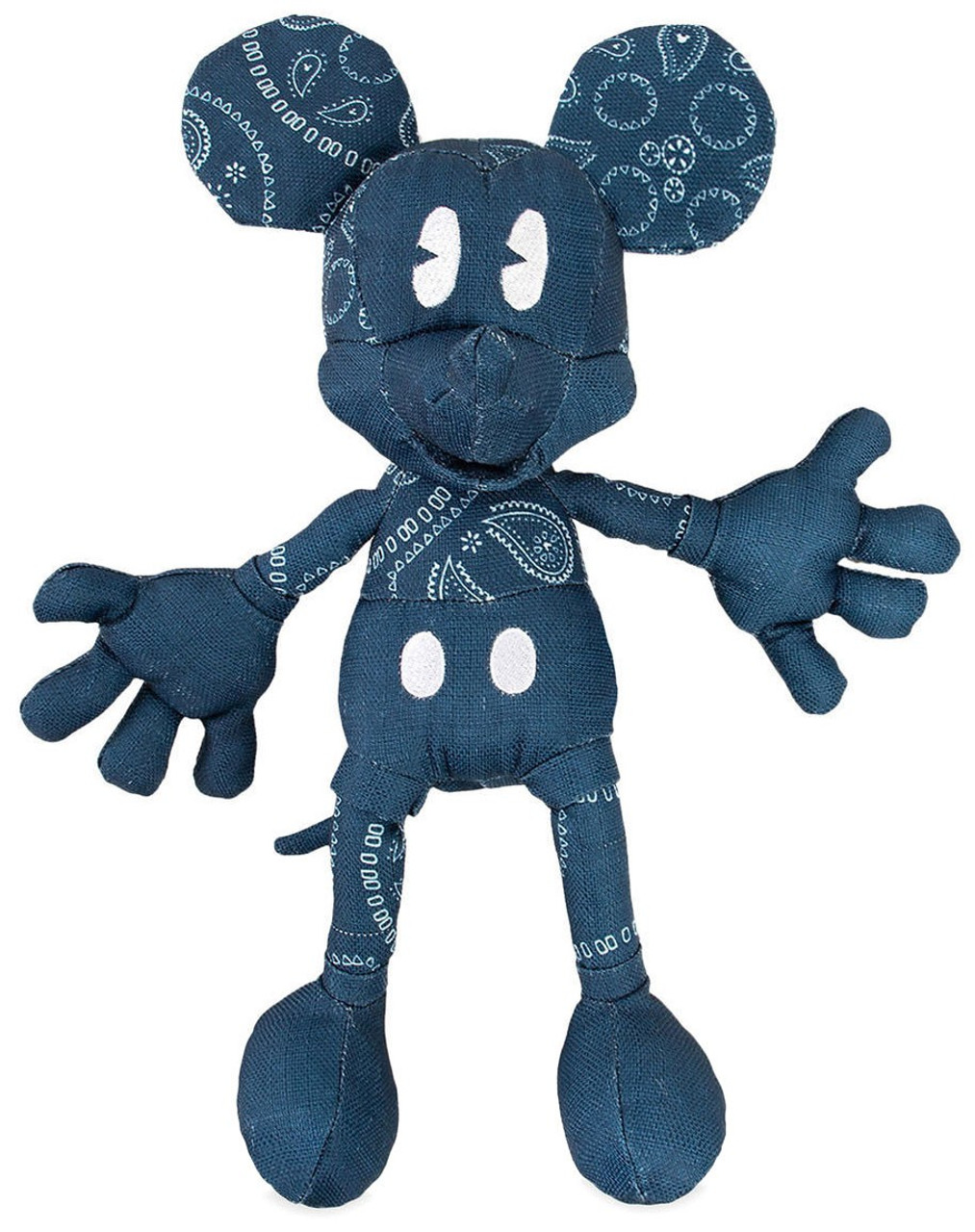 baby blue mickey mouse plush toy