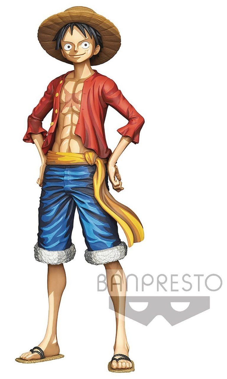 One Piece Manga Dimensions Monkey D Luffy 10 6 Collectible Pvc Grandista Figure Banpresto Toywiz