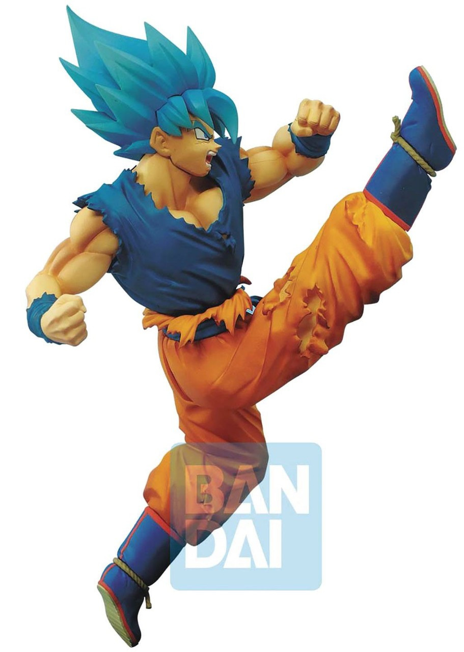 Dragon Ball Z Battle Dragon Ball Z Buyu Retsuden Super Saiyan Blue Son Goku 6 3 Collectible Pvc Figure Banpresto Toywiz - roblox super saiyan war