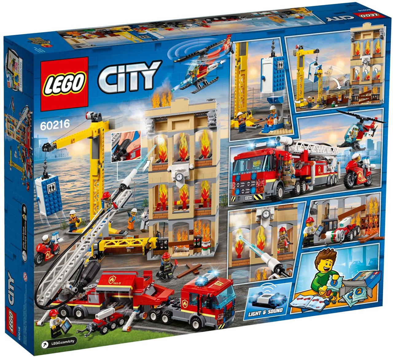 lego city downtown fire