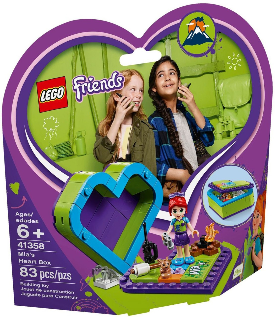 lego friends heart box set
