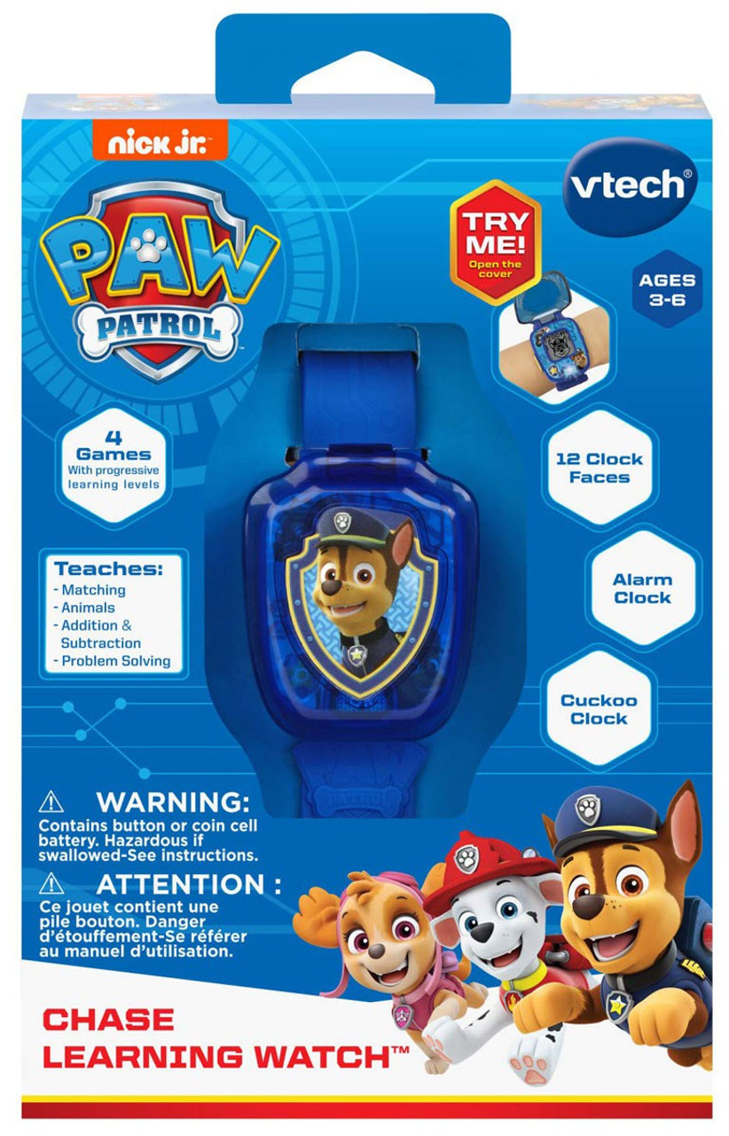 paw patrol learning watch