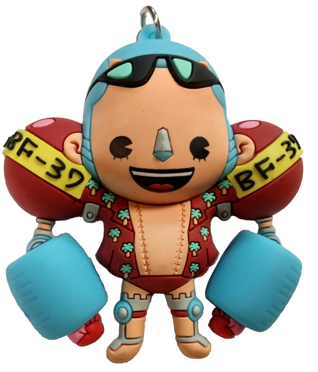 One Piece 3d Figural Keyring Series 1 Franky Mystery Minifigure Loose Monogram Toywiz