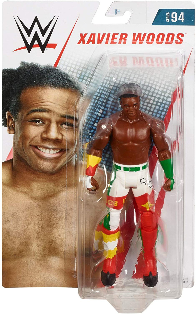 Wwe Wrestling Series 94 Xavier Woods 6 Action Figure Mattel Toys
