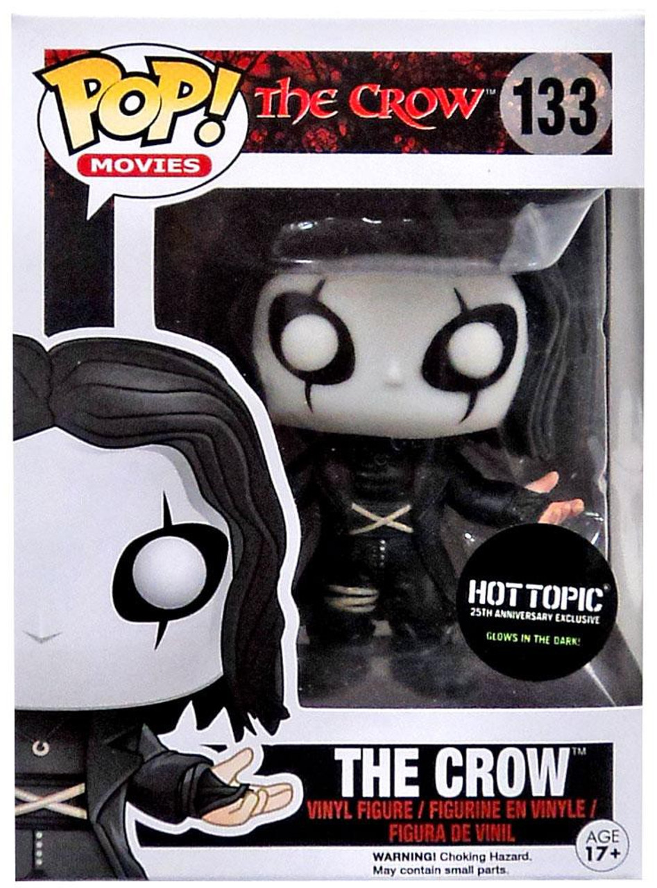 Funko The Crow Pop Movies The Crow Exclusive Vinyl Figure 133 Glow In The Dark Damaged Package Toywiz