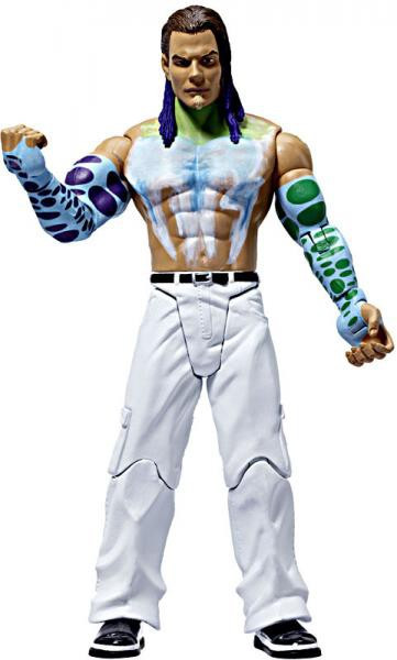 TNA Wrestling Legends of the Ring Series 2 Jeff Hardy Action