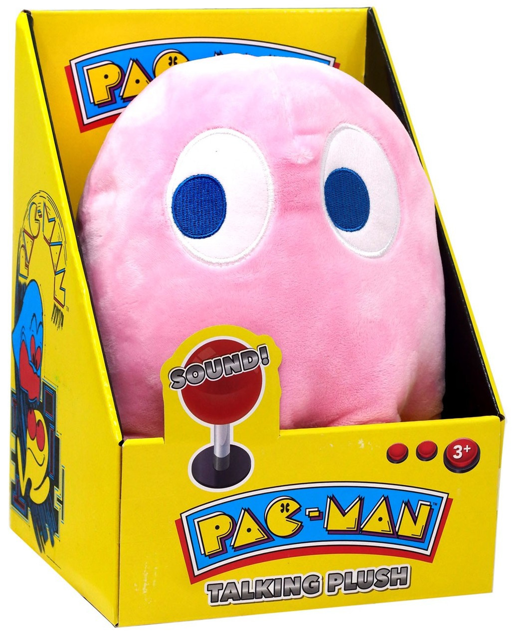 pac man plush with sound