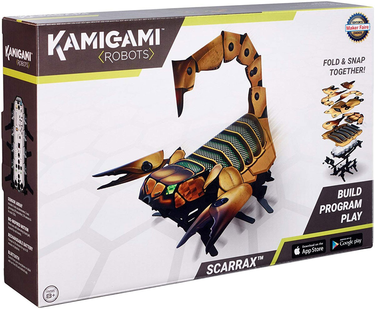 kamigami robots scarrax