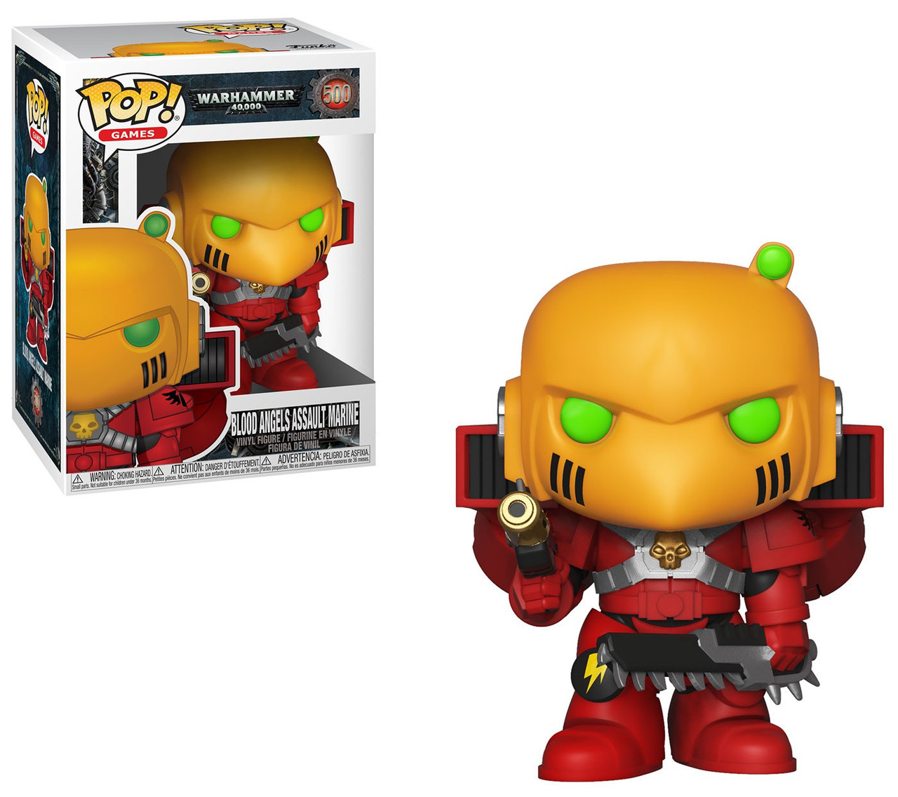 funko pop space marine warhammer