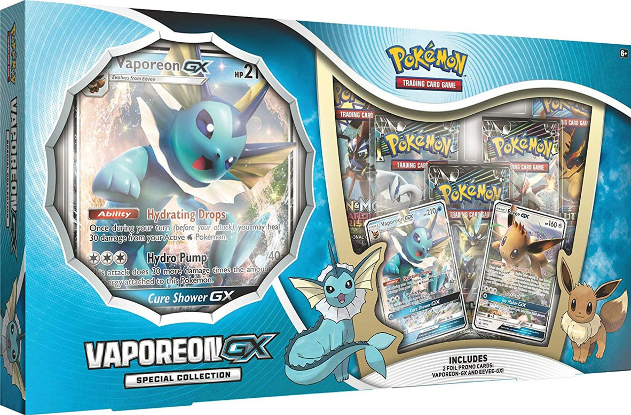 Pokemon Trading Card Game Sun Moon Vaporeon Gx Special Collection