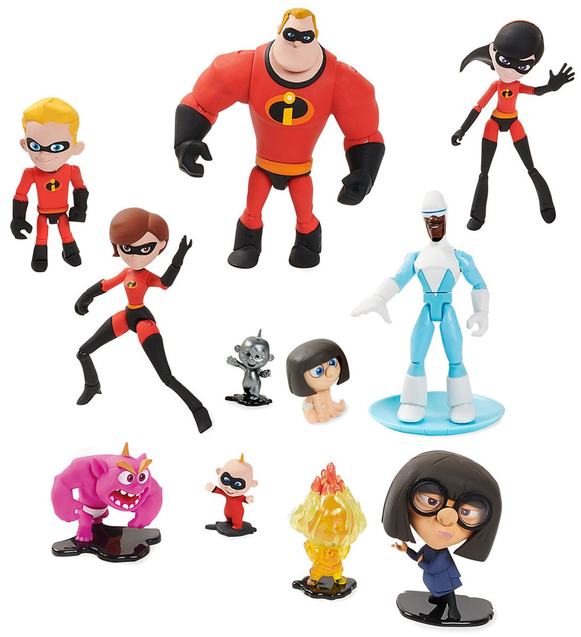 the incredibles action figures set