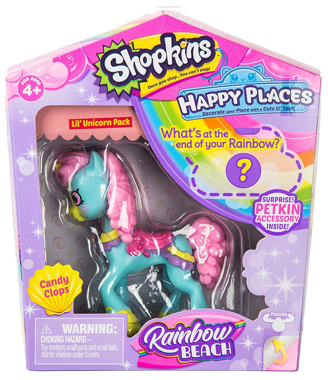 shopkins rainbow beach unicorns