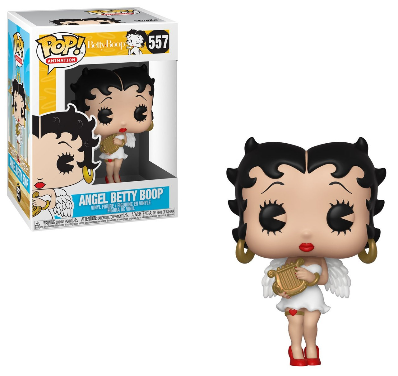 Funko Betty Boop Pop Animation Angel Betty Boop Vinyl Figure 557 Toywiz - roblox figura roblox pack digital falabella com