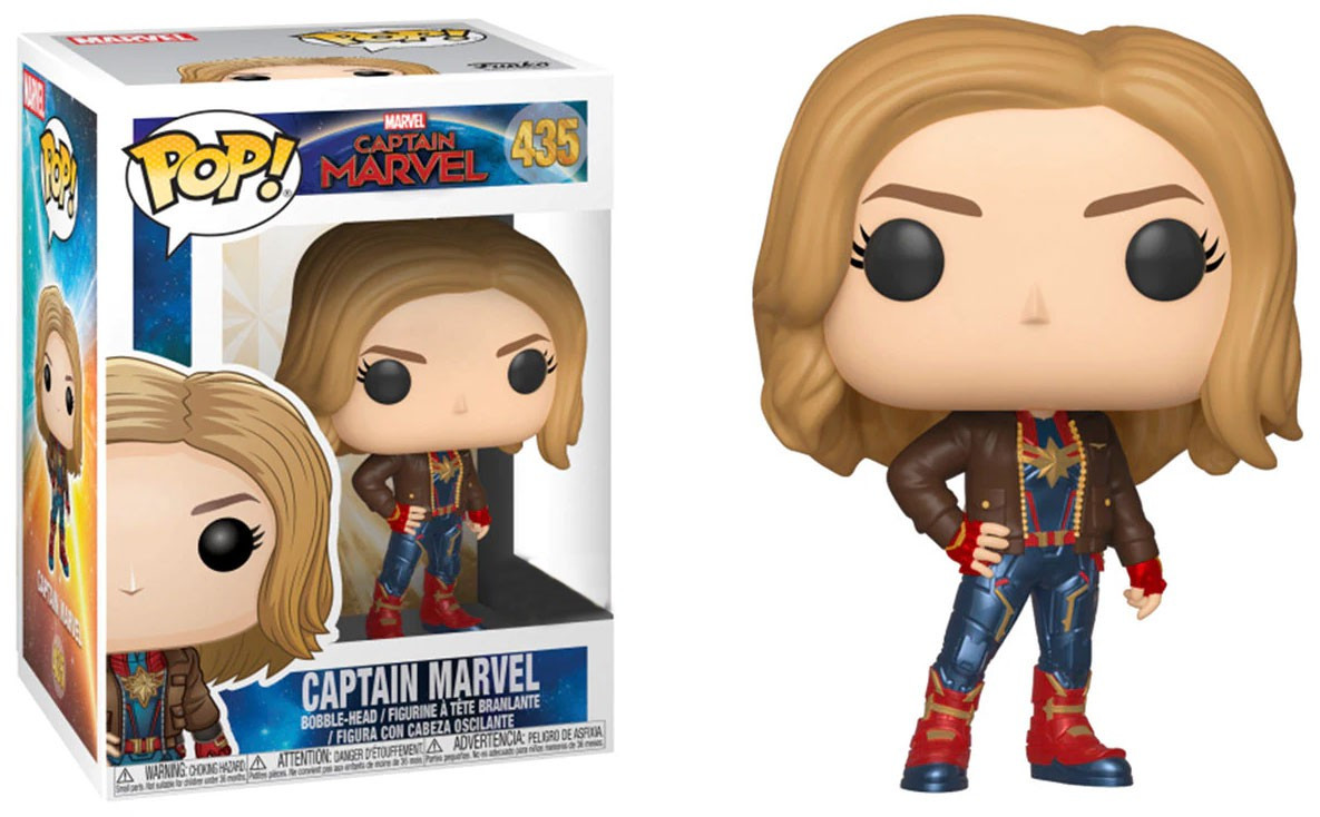 captain marvel funko pop