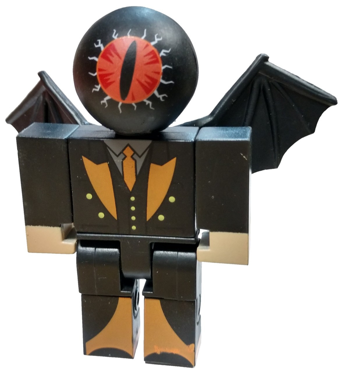 Roblox Red Series 4 Crimson Catseye Mini Figure With Red Cube And Online Code Loose - 