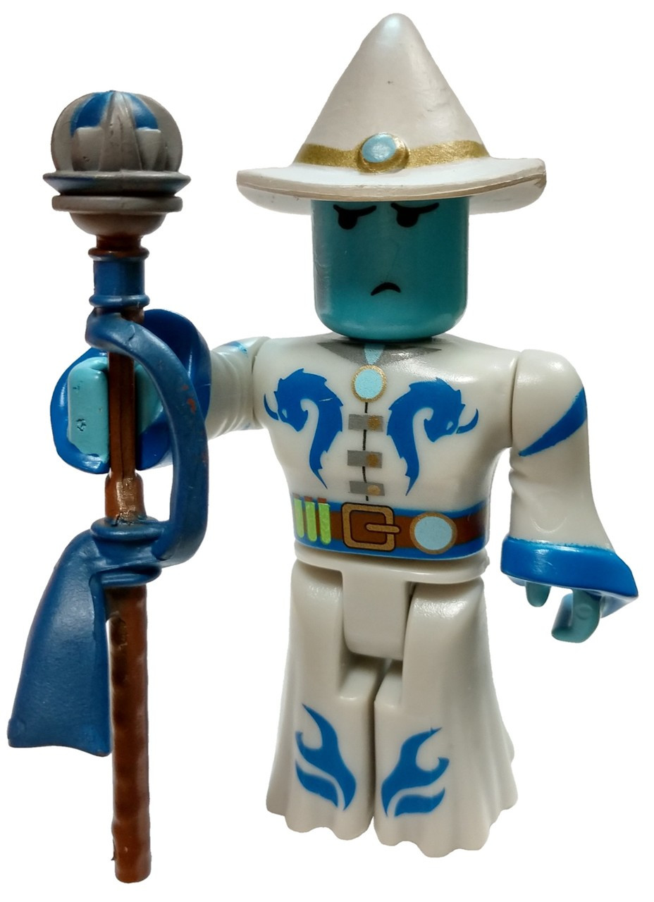 Roblox Red Series 4 Astral Isle Apprentice Mini Figure With Red Cube And Online Code Loose - smurf hat roblox