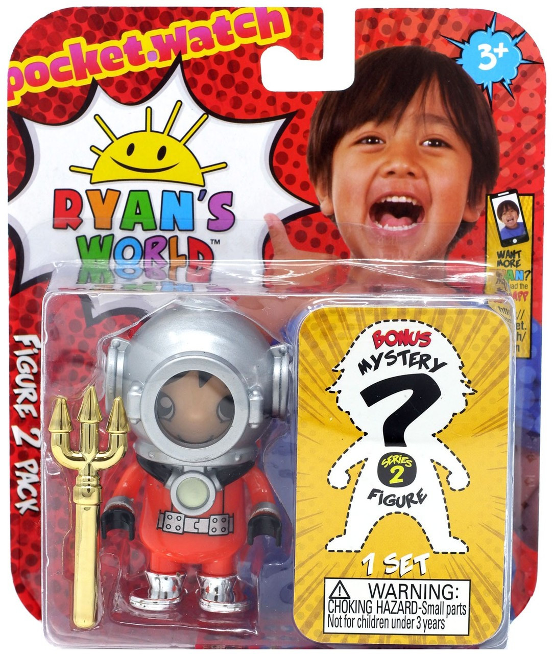 ryan's world 2 pack figures