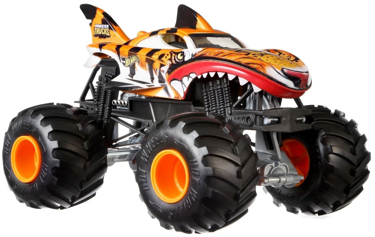 hot wheels mega shark