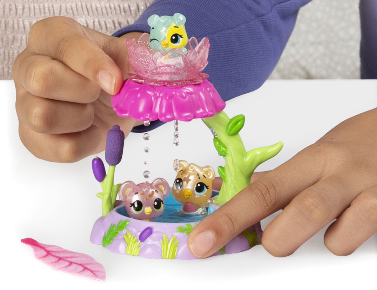 hatchimals castle playset