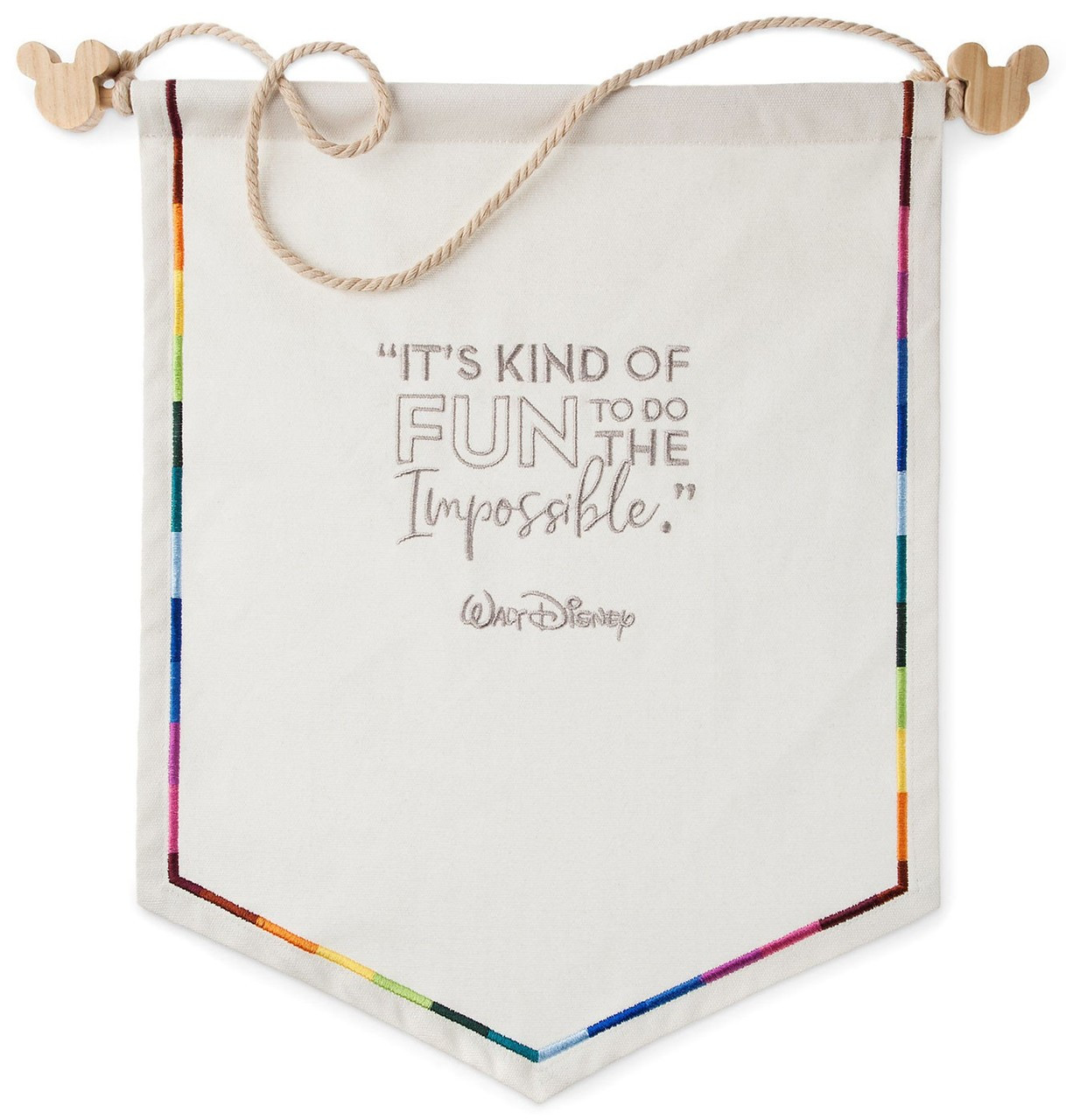 Disney Disney Wisdom Canvas Pennant Trading Exclusive Pin Holder ToyWiz