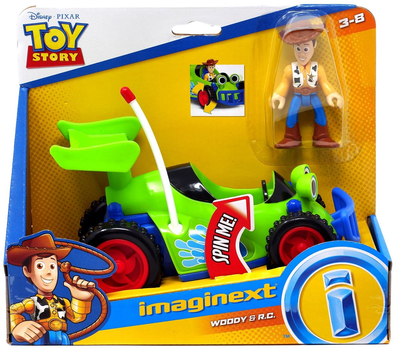 Fisher Price Disney Pixar Imaginext Toy Story Woody R C