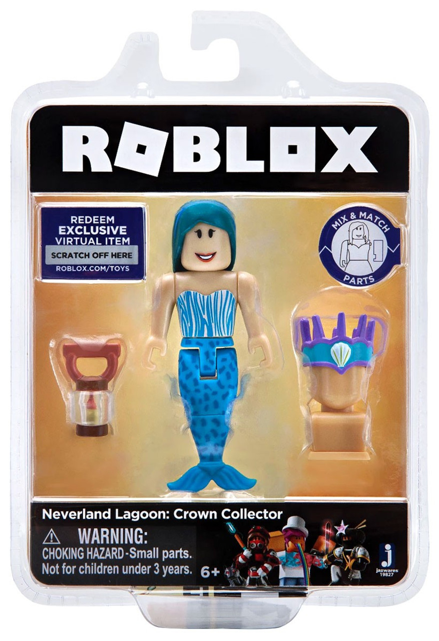 Roblox Neverland Lagoon Crown Collector 3 Action Figure Jazwares - jazwares roblox homing beacon the whispering dead action figure new