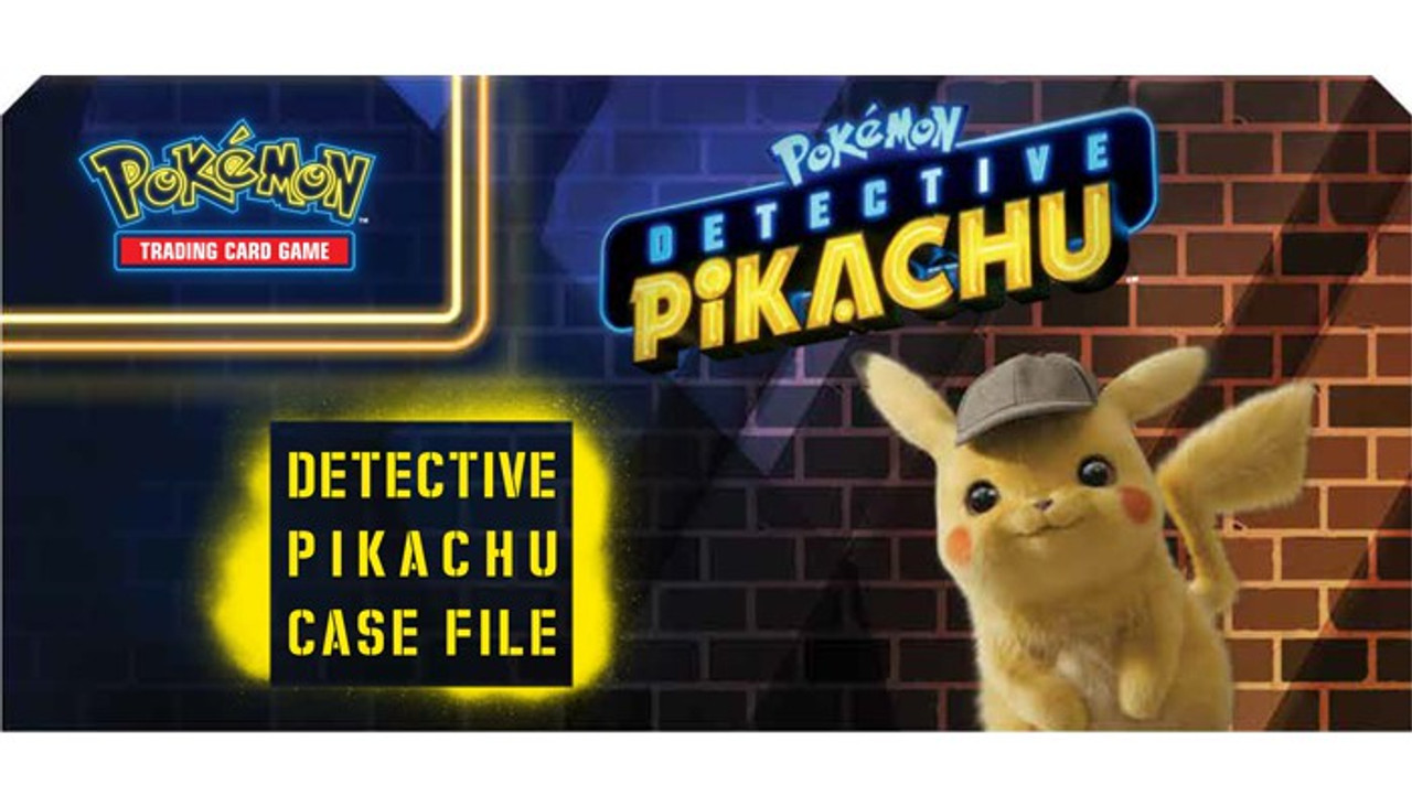 Pokemon Trading Card Game Detective Pikachu Mewtwo Gx Case File Box