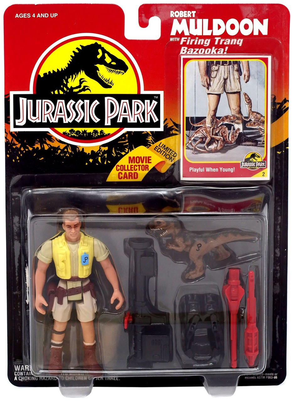 Jurassic Park Robert Muldoon Action Figure Firing Tranq Bazooka Kenner Toywiz - bazooka wars roblox