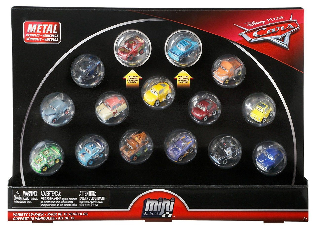 cars 3 mini racers 15 pack