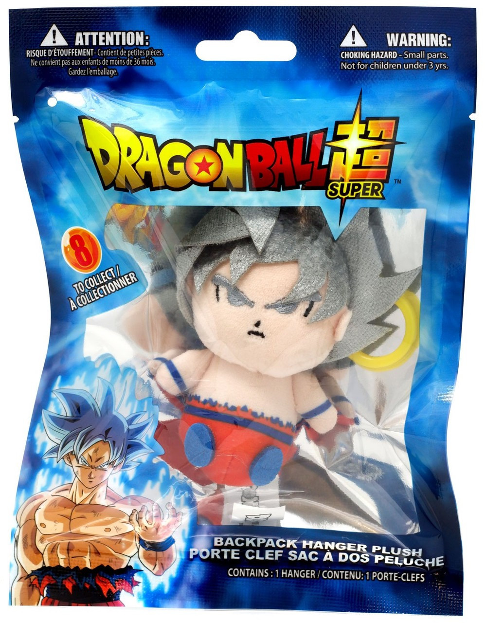 ultra instinct goku plush