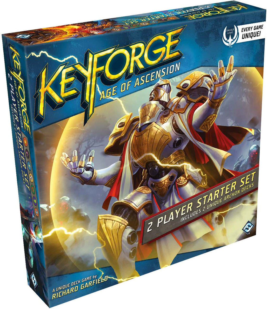 Keyforge Unique Deck Game Age Of Ascension 2 Player Starter Set Fantasy Flight Games Toywiz - arsenal pro player starter pack roblox arsenal