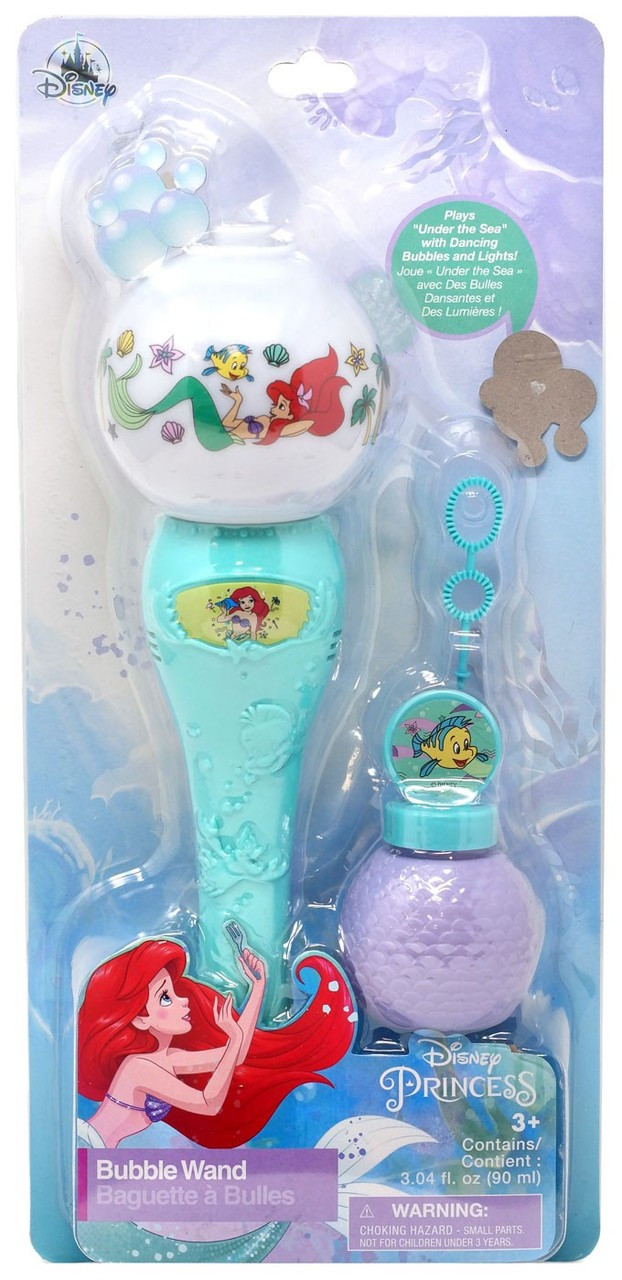 ariel glowing bubble wand