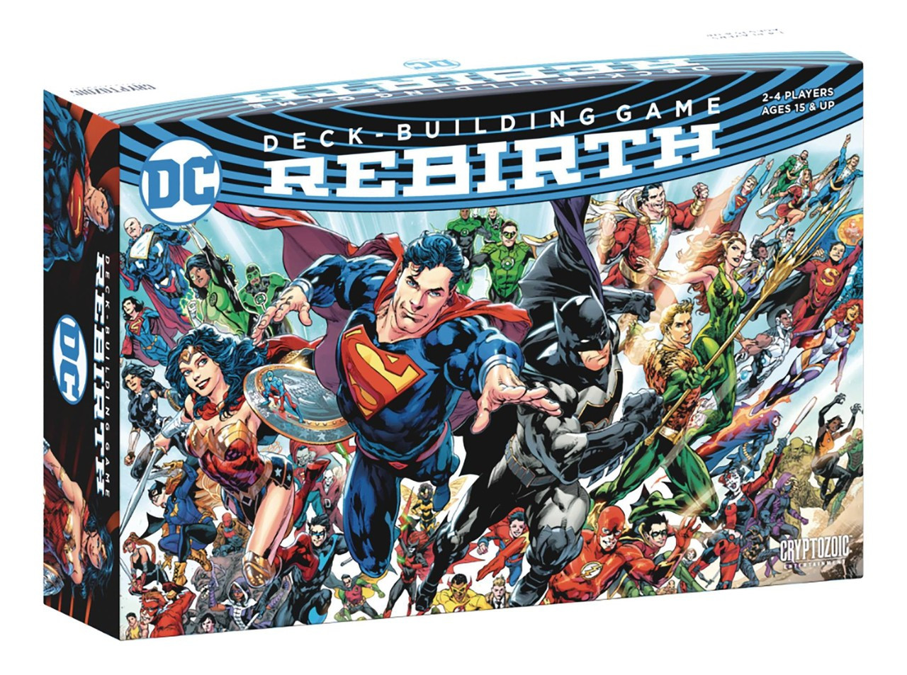 DC Rebirth Deck Building Game Cryptozoic Entertainment ...