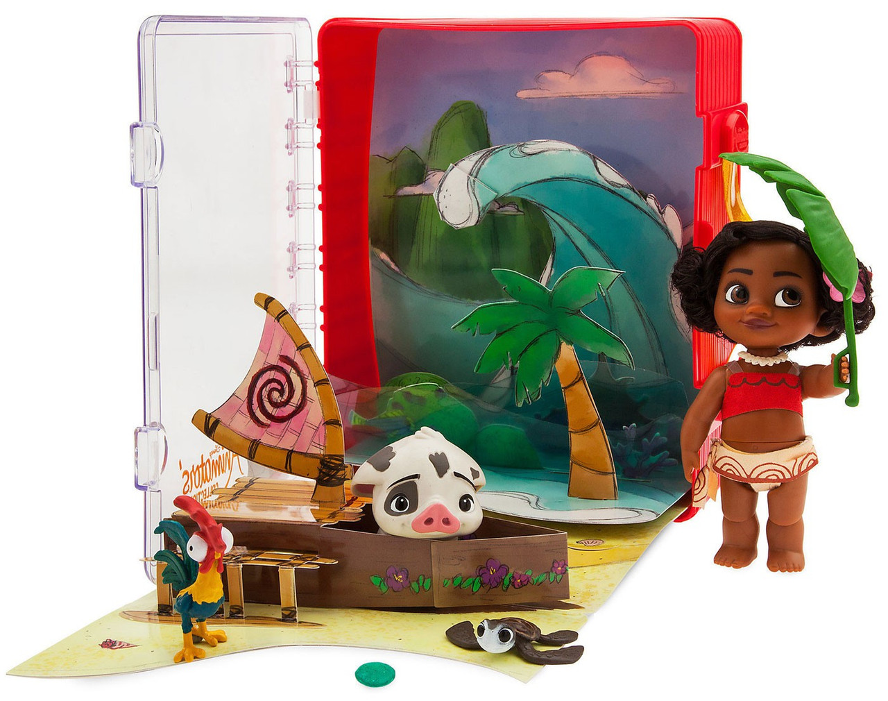 moana micro playset