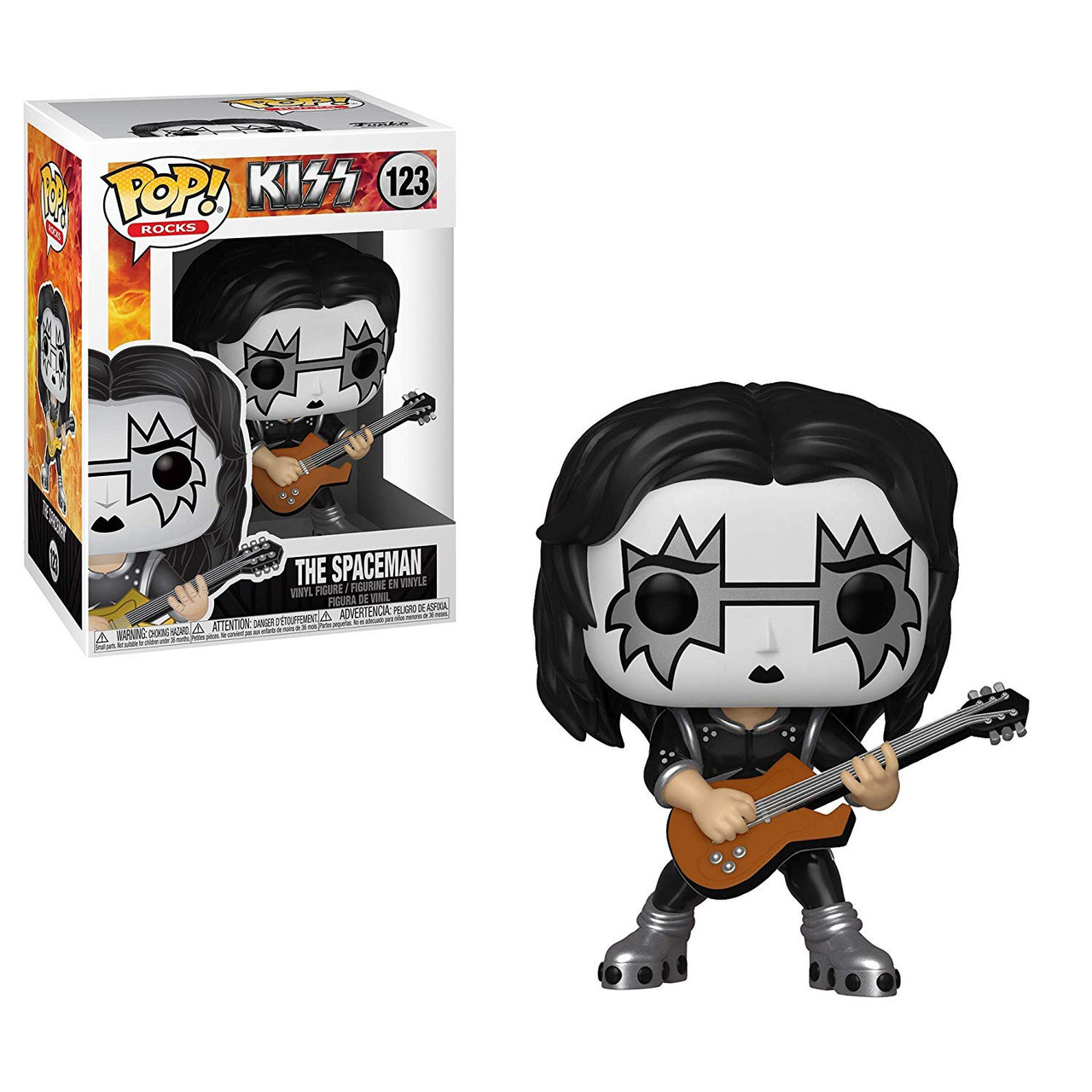 Funko KISS POP Rocks The Spaceman Vinyl Figure 123 Version 2 - ToyWiz