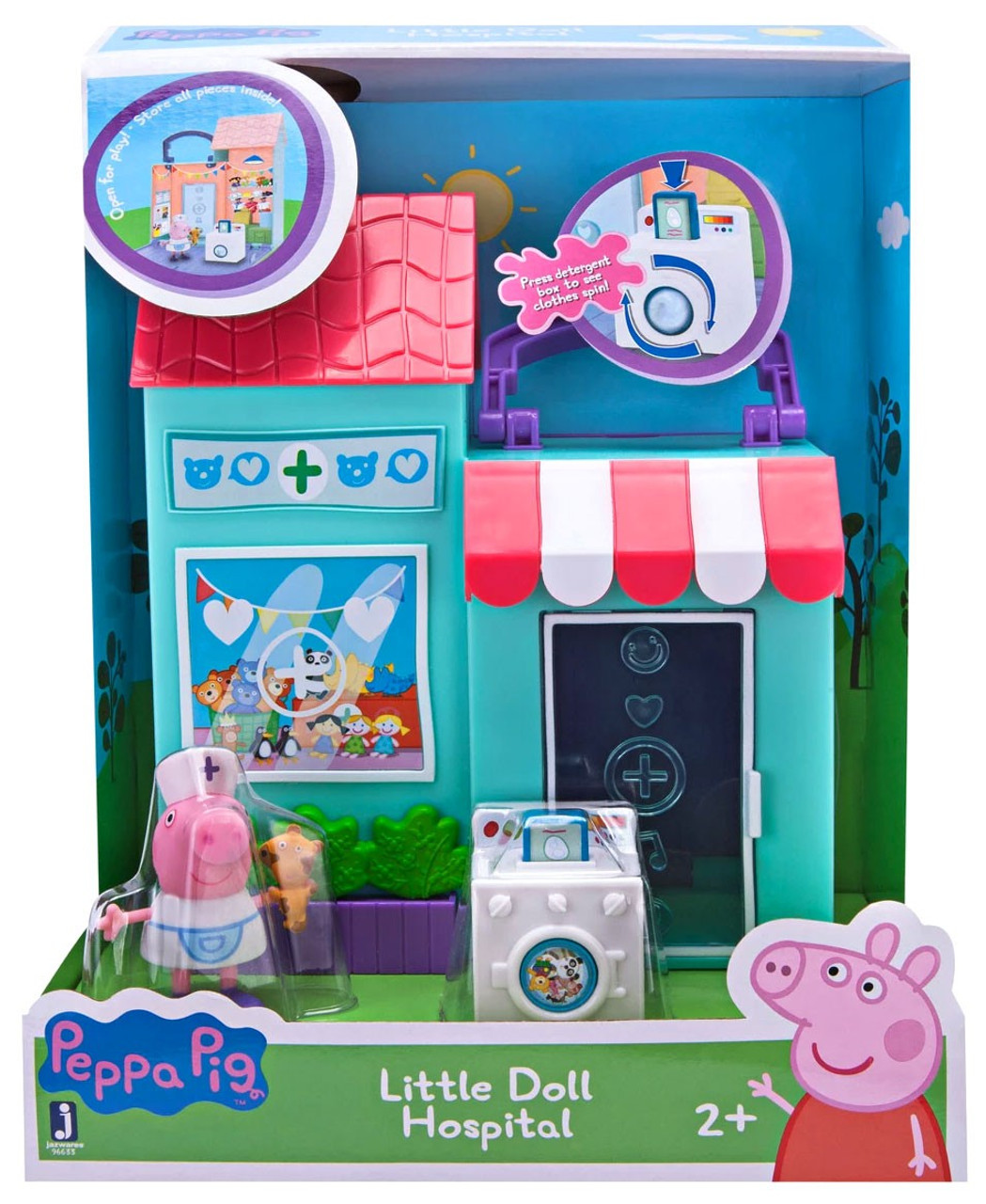 peppa pig hospital playset