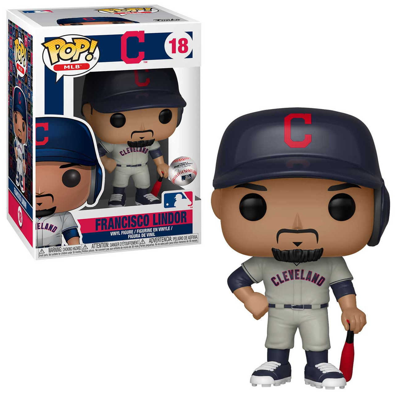 Funko MLB Cleveland Indians POP Sports Baseball Francisco Lindor Vinyl