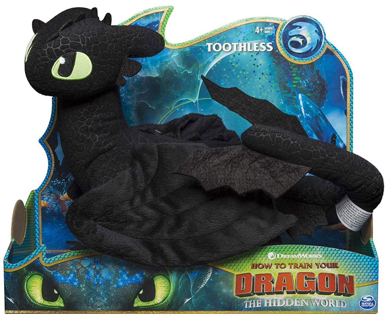 toothless hidden world plush