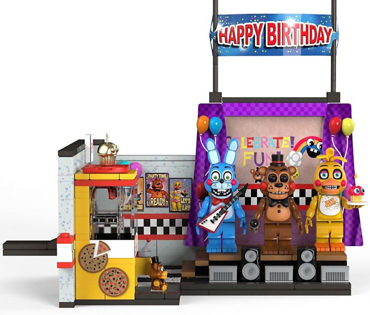 five nights at freddy's lego stage