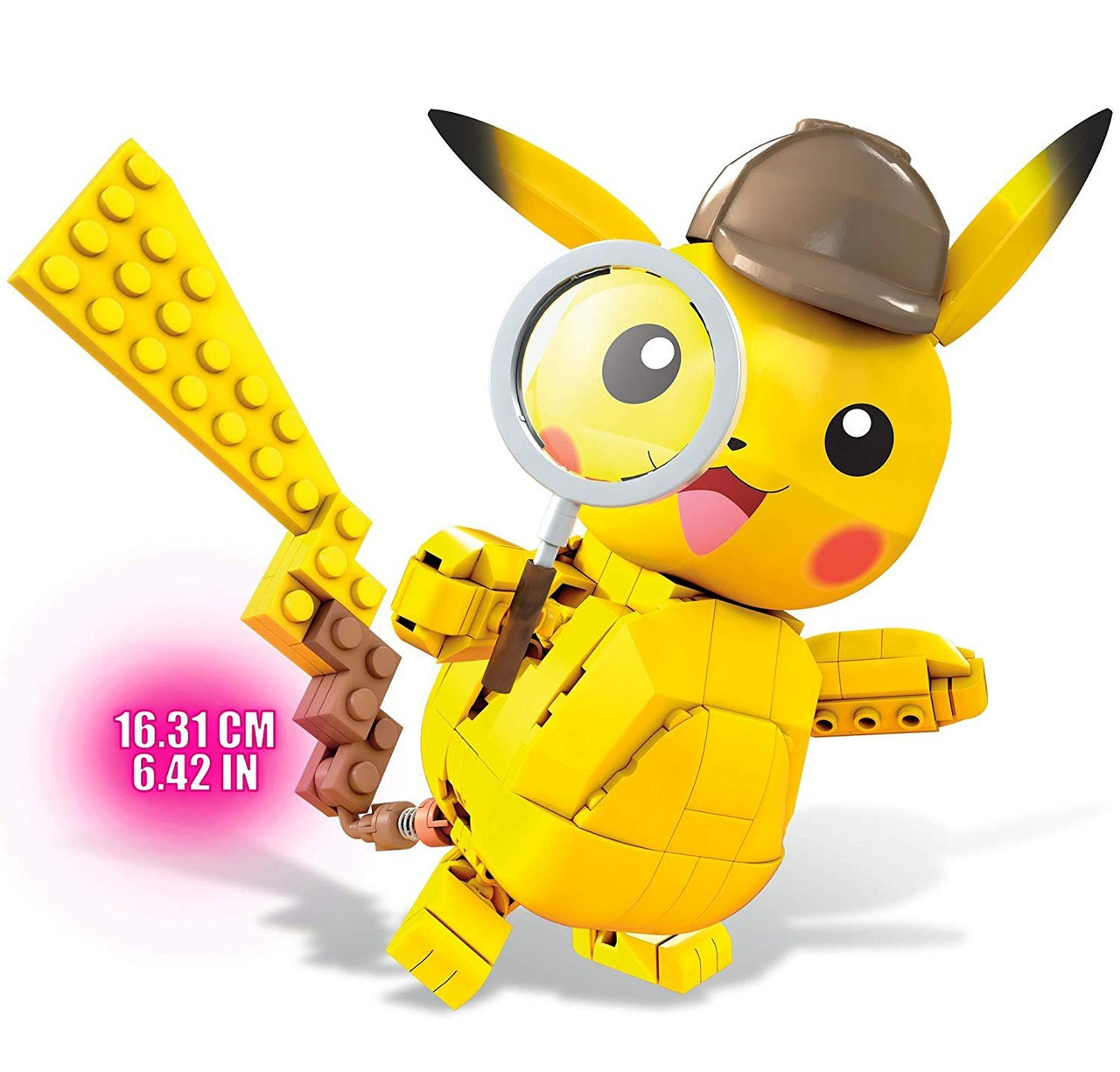 Pokemon Detective Pikachu Pikachu Set Medium Figure Mega Construx ToyWiz