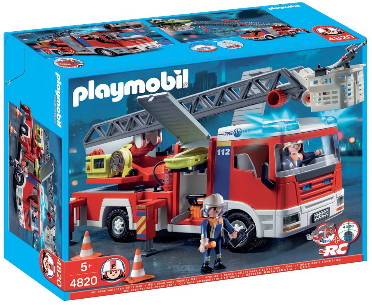 Playmobil Rescue Ladder Unit Set 4820 Damaged Package Toywiz - ninja dojo with ladders and spawn roblox