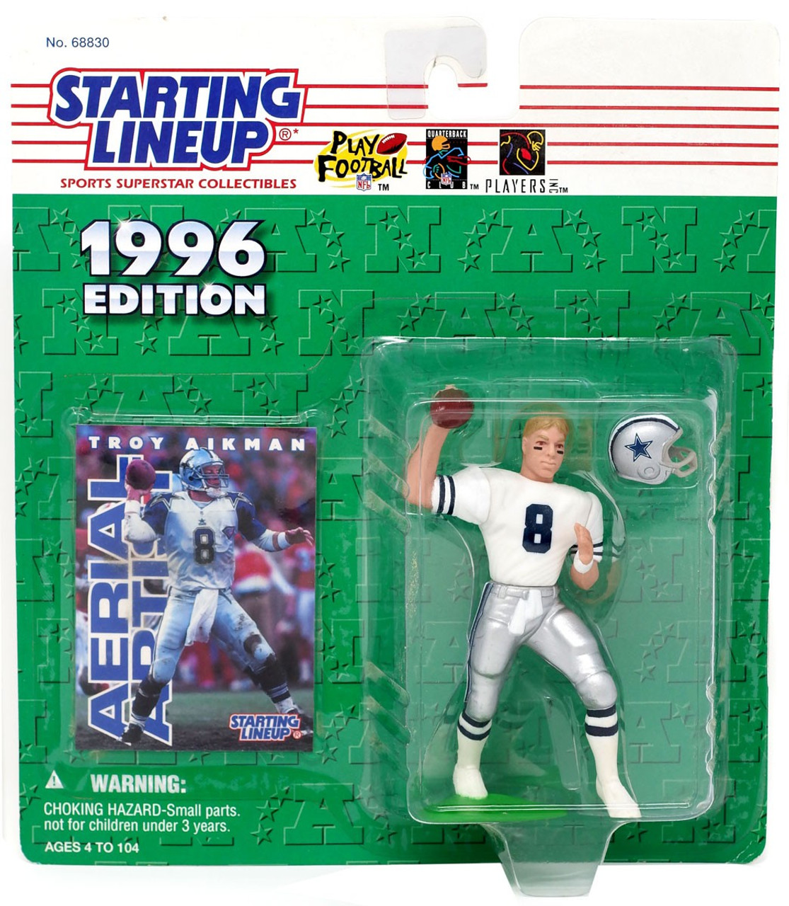 NFL Starting Lineup Troy Aikman Action Figure Kenner ToyWiz nfl-starting-lineup-troy-aikman-action-figure-kenner-toywiz