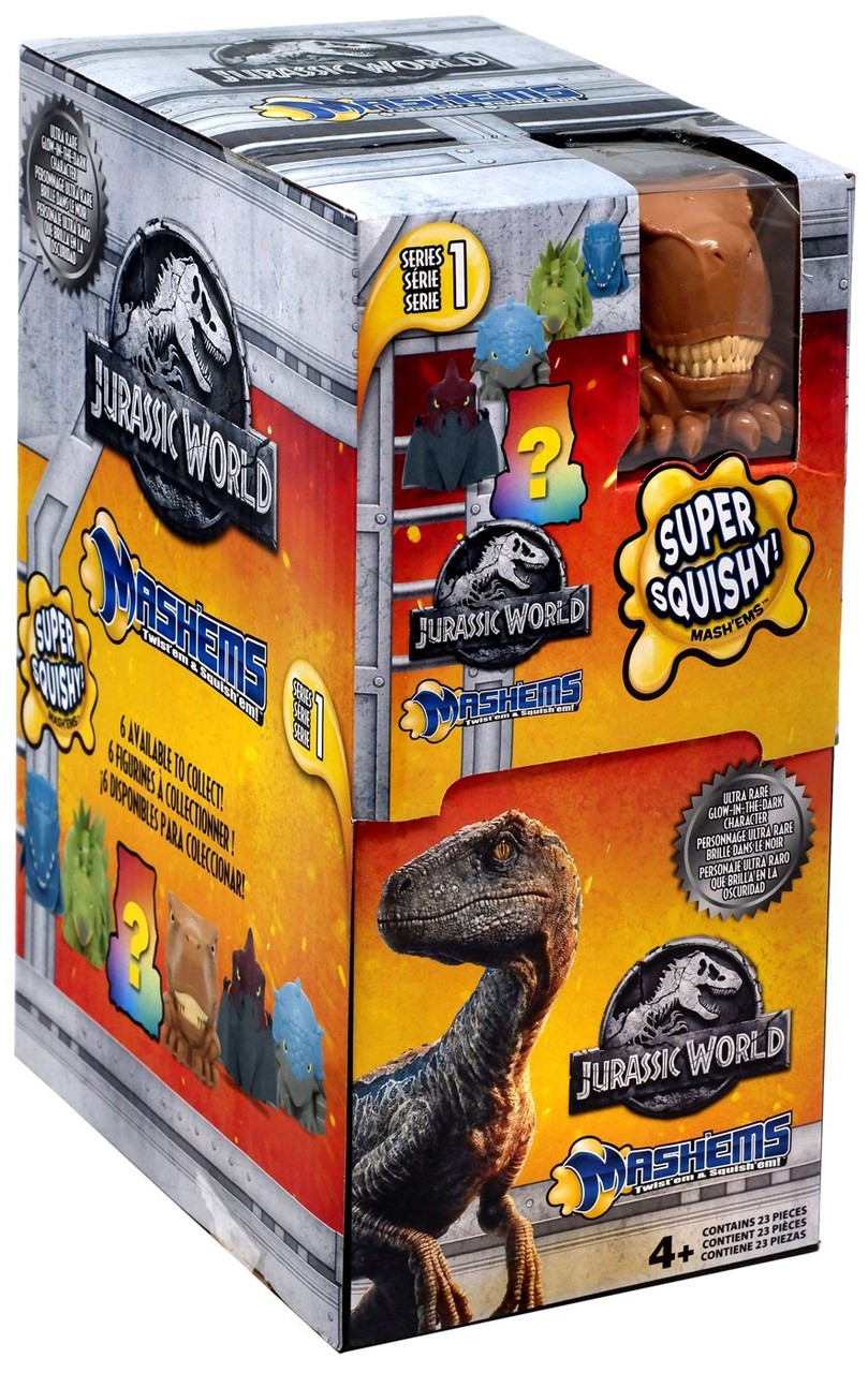 Mashems Jurassic World 3-pack Series 1 Dinosaurs Basic Fun 7ea8zv1 544213pk for sale online