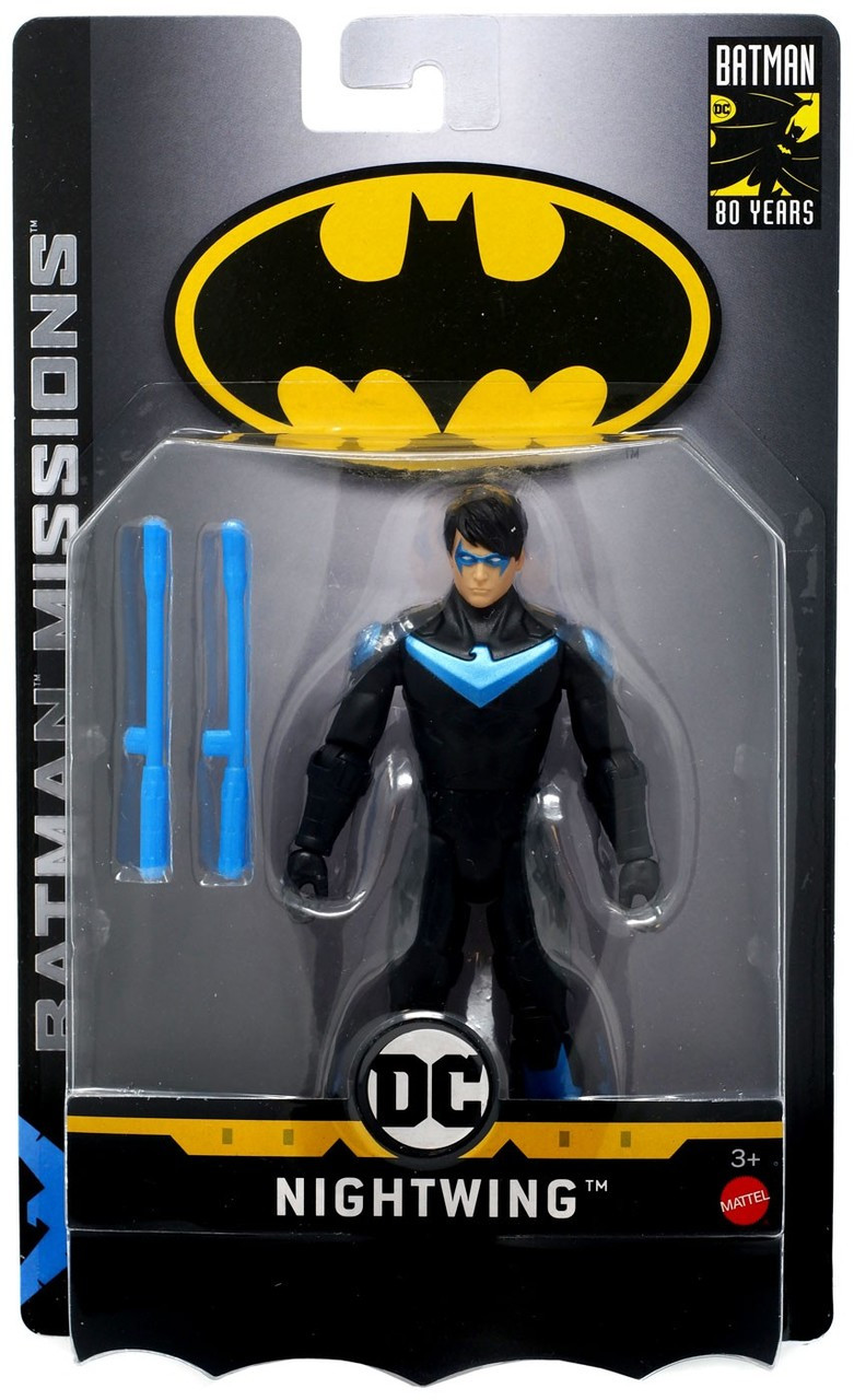 nightwing batman missions