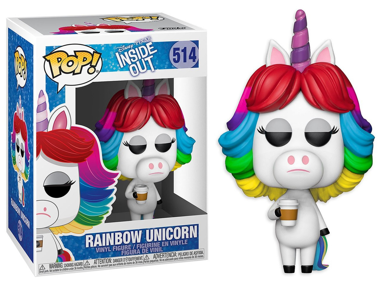 unicorn funko pop inside out