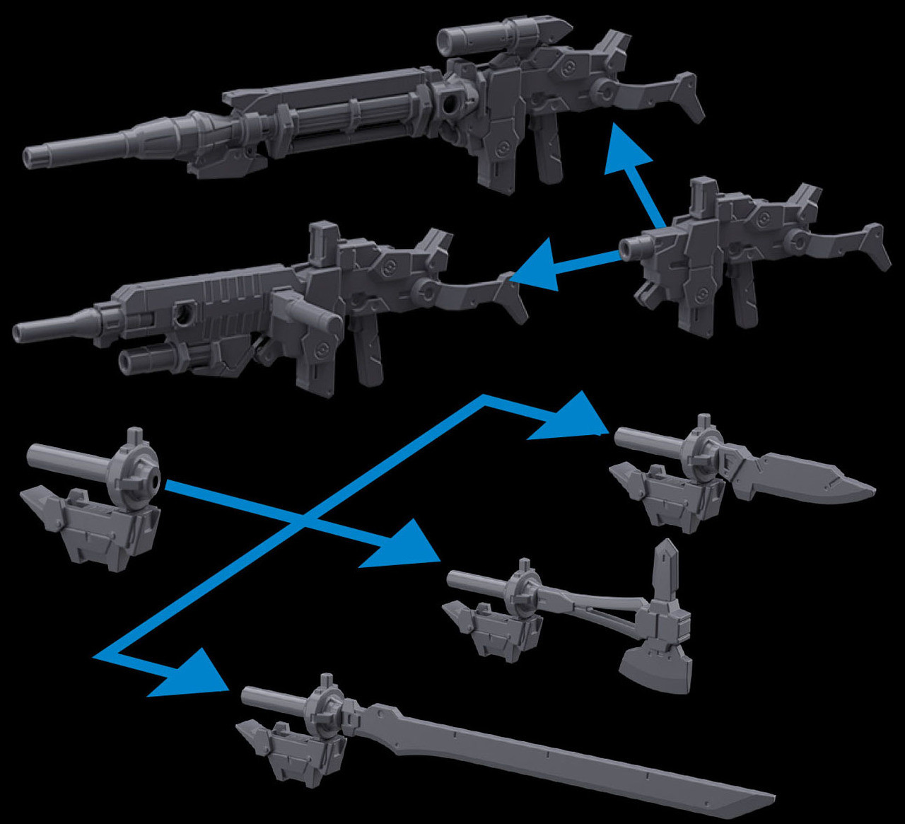 30 Minute Missions 30 Mm Option Weapon 1 For Alto Model Kit