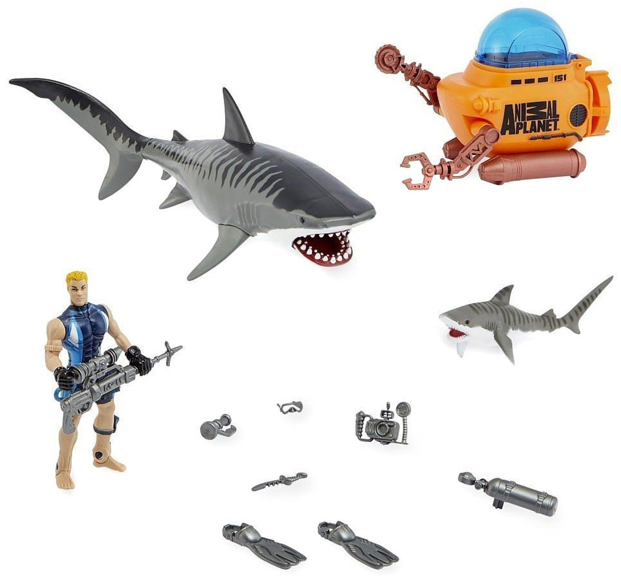Animal Planet Tiger Shark Encounter Playset Blip Toys - ToyWiz